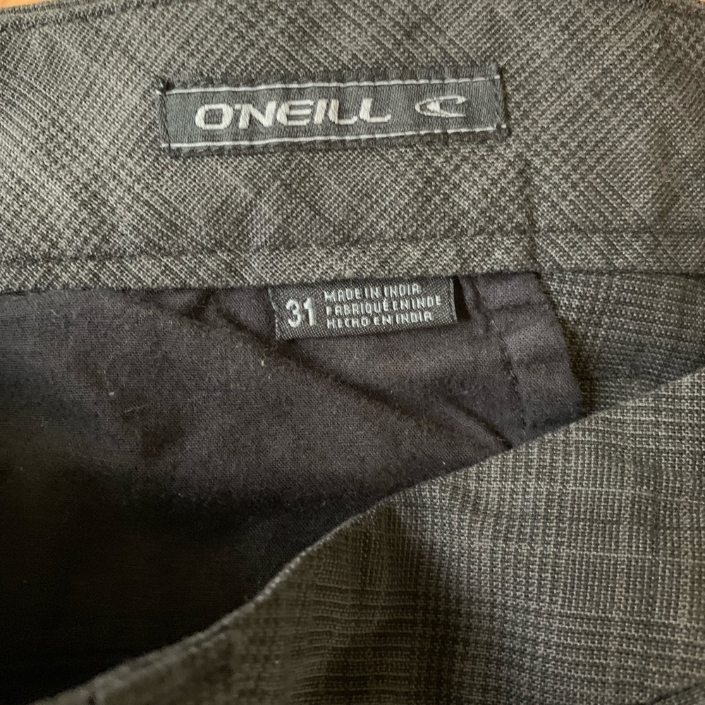 Grey O’Neil Plaid Shorts